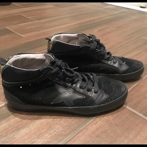 Golden Goose Midstar all black